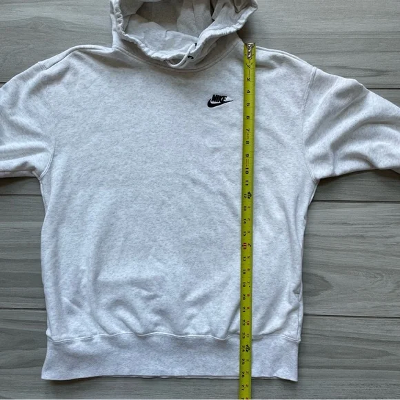 $⬇️ NIKE Sportswear Club Fleece Women's Funnel-Neck Pullover Hoodie - Picture 9 of 10